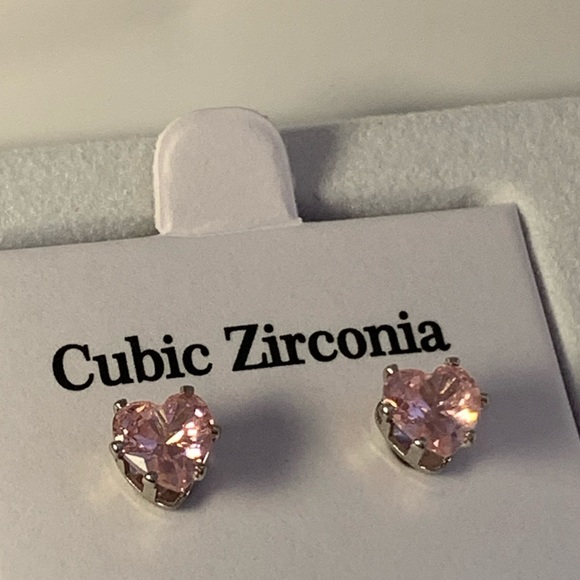 NEW BP Nordstrom ❤️ huggie earrings w/ CZ studs - Picture 5 of 7